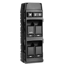 4602780AA Driver Side Power Window Switch Replacement for Dodge Charger Magnum Caliber Avenger Dokota Ram Chrysler 200 300 Sebring Mitsubishi Raider Jeep Compass Patriot, Single AUTO Down