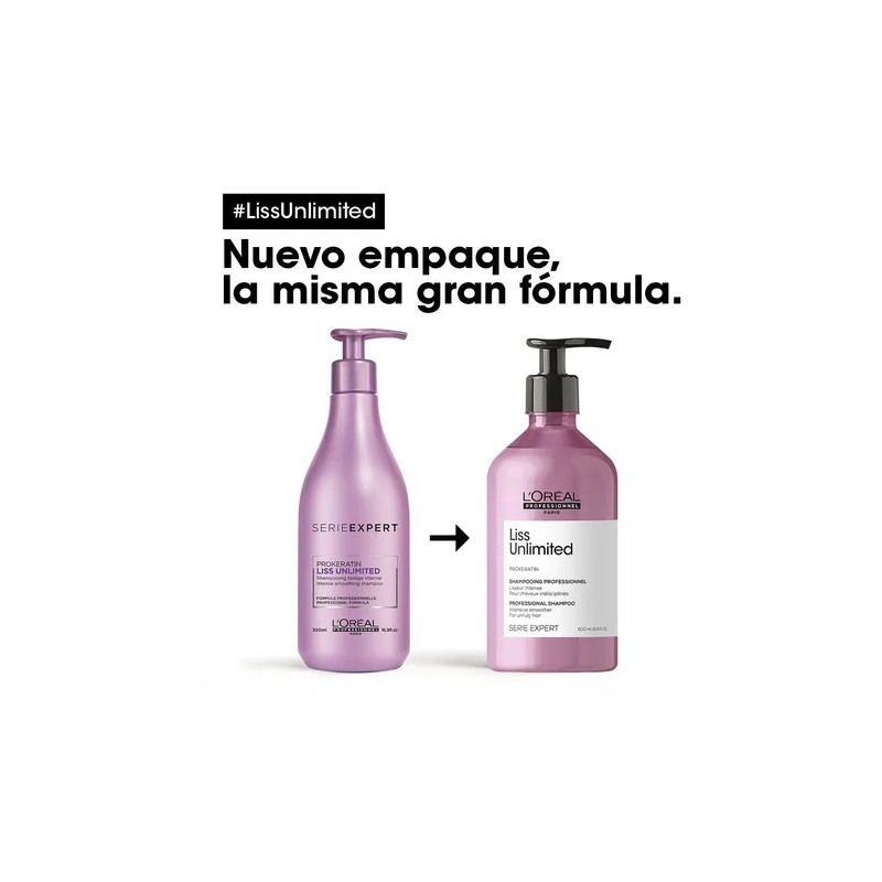 Shampoo Anti-frizz Cabello Liso 500ml Loral Professionnel