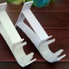 Curtain Rod Bracket, Heavy Duty Curtain Rod Holders White Curtain