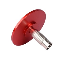 NUHUi Large Household Vacuum Adapter for Machine Vac-U-Lock with 3 XLR Quick Connector Device Attachment Accessories Size Dia 12cm/4.72in (Red Large)