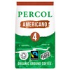 Percol Organic Fairtrade Rich Americano Ground Coffee 200g (Pack of