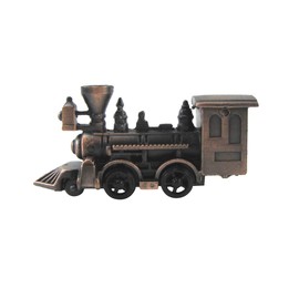 Treasure Gurus Die Cast Model Locomotive Pencil Sharpener Diecast Steam Engine Train Railfan Gift