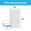 Filtrete 20x30x1 Air Filter MPR 2200 MERV 13, Healthy Living