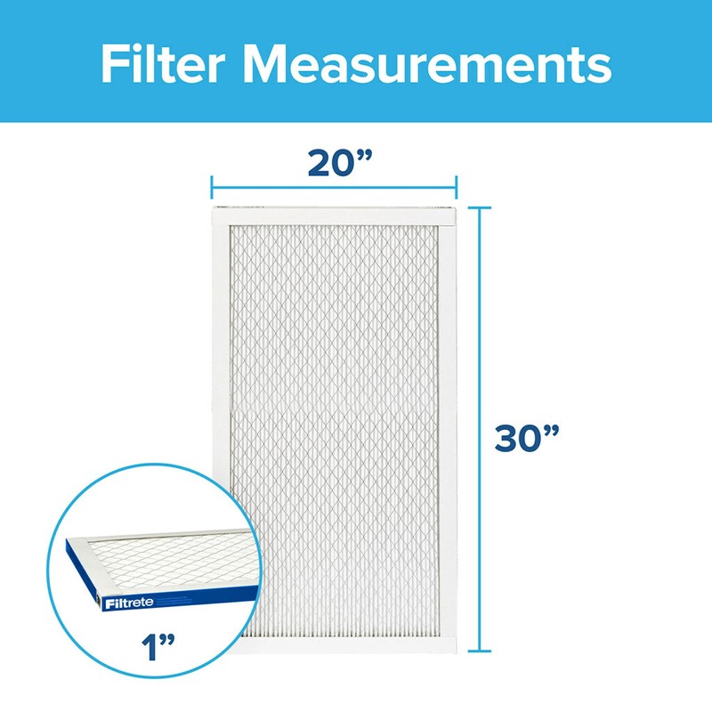 Filtrete 20x30x1 Air Filter MPR 2200 MERV 13, Healthy Living