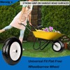 4.80/4.00-8 Tire, 14.5" Tire and Wheel Flat Free, 5/8" Bore