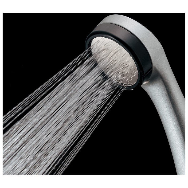 GAONA GA-FC036 Ultra Low Water Pressure Shower Head, Silver, 3.7
