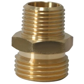 2 Pcs XFITTING 3/4" MHT x 1/2" MIP Hose-to-Pipe Adapter