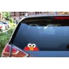 Sticker Gold - Peeping Elmo 18cm Car Sticker - Fun