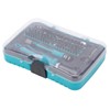 57Pcs Ratchet Screw Set Driver Bits with Socket Handle Manual