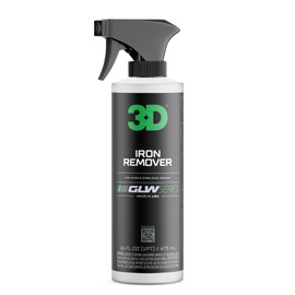 3D GLW Series Iron Remover – Fast Acting Fallout & Brake Dust Cleaner | pH Balanced Wheel & Paint Decontamination | DIY Detailing Spray | Made in USA |16 oz