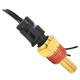 LesNau Differential Oil Temperature Sensor with Connector Pigtail Plug Q21-1002 505-5401 for Peterbilt 379 2002-2007 Kenworth T600A T660 T800 1987-2007 Temperature Sensor Replacements Q211002 5055401