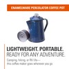 GSI Outdoors Percolator Coffee Pot | Enamelware Campfire Coffee Boiler