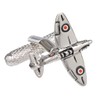 Spitfire Fighter Plane Cufflinks with Roundel Presented in GS Cufflink