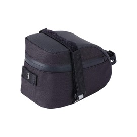 BBB Cycling Fahrrad satteltasche für universal bander fur einfache Montage auf Mountainbike Rennrad und citybike, Sattle tasche, Universal Saddle bag, BSB-31 Easypack, Schwarz, Medium (640 cm3)