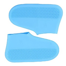 GOTOTOP Cubierta Impermeable de Silicona para Zapatos, Cubiertas Antideslizantes para Zapatos de Lluvia, Cubiertas Reutilizables Unisex para Zapatos A