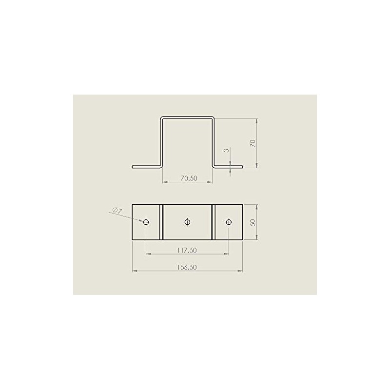 Square Pipe Clamp, Clamp Square Tube, Bar Clamp, Square 70