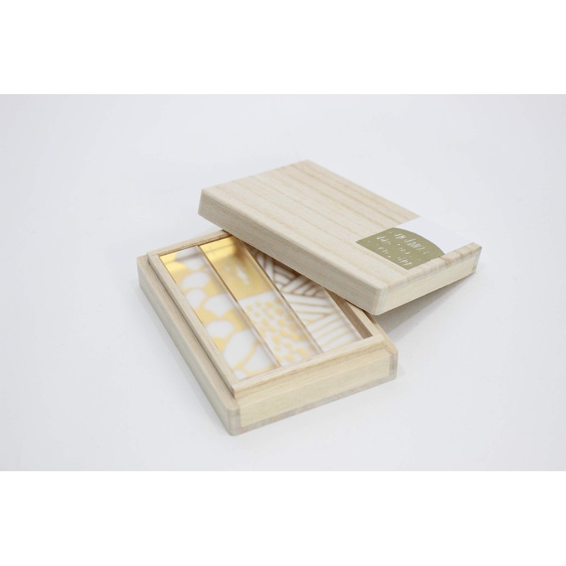 Toumei Oshibana Foil Cutlery Rest Set of 3 in a