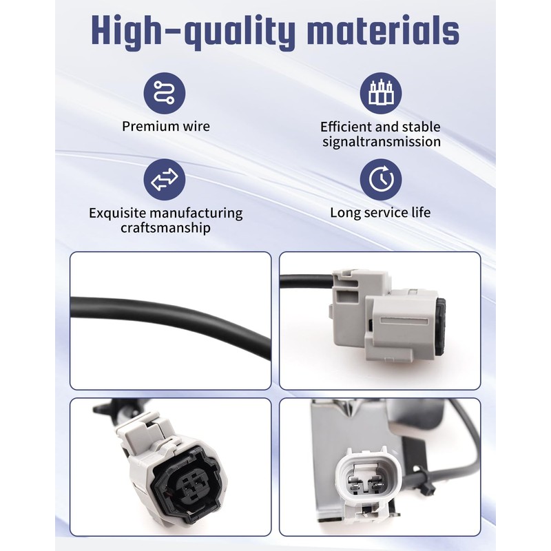 YUANTUO Front Left Driver Side ABS Wheel Speed Sensor Wiring