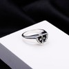 DAOSHANG S925 Sterling Silver Cross Cremation Jewelry for Ashes, Urn