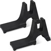 Zettfuly Fireback Feet Iron Fireplace Fireback Support, Cast Iron Pair