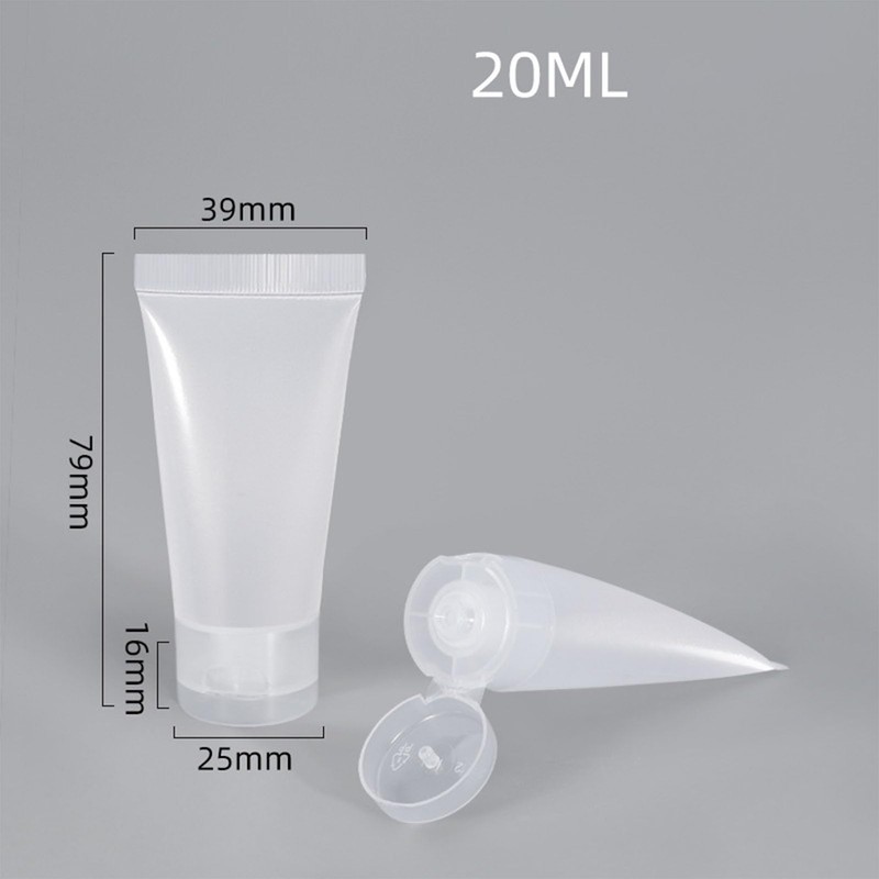 MORICOH Pack of 5 Refillable Empty Tubes, Sample Containers, Empty