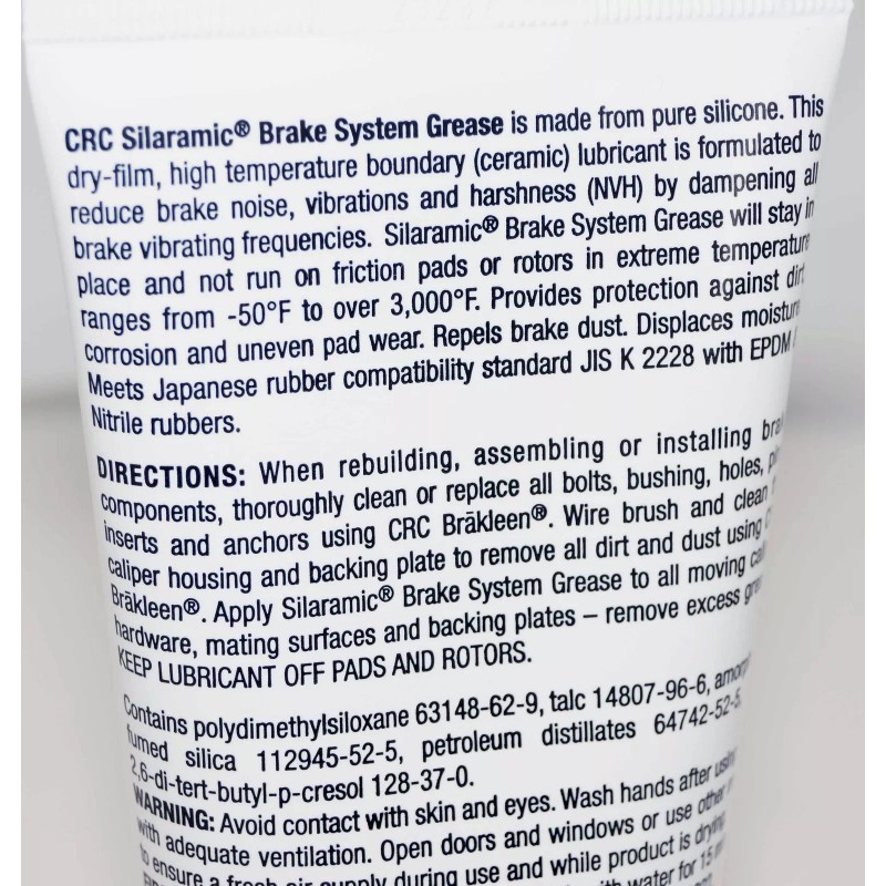 CRC 05361 Silaramic Brake System Grease 5oz