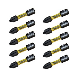 10 x SabreCut SCPH232_10 32mm PH2 Magnetic Impact Screwdriver Driver Bits Set Phillips Heavy Duty