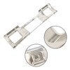 WFLNHB Chrome Front Bumper Skid Plate Panel 1 PCS Replacement