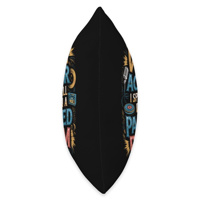 Voice Actor Talking to Myself Design Throw Pillow