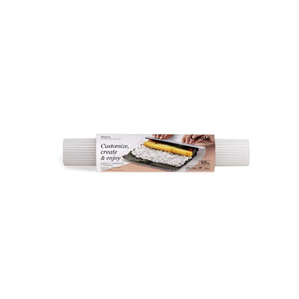 Lekue Makisu Silicone Sushi Mat, Clear