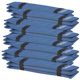 PEARL Seat Pad: Foldable Insulated Seat Cushion, Set of 8 (Outdoor Seat Pad, Folding Cushion, Picnic Blanket)