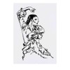 'Flamenco Dancer' Temporary Tattoo - Water Resistant, Skin-Safe, Non-Toxic Transfer