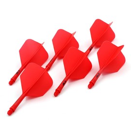 CUESOUL 6 Pieces ROST Integrated Dart Shaft and Flights