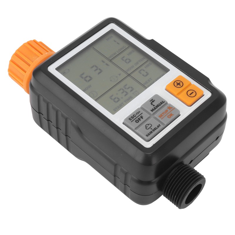 Water Timer Programmable Delay Manual Watering Automatic Irrigation Controller System