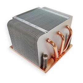 Dynatron K618 Heatsink - Socket H3 Lga-1150, Socket H2 Lga-1155, Socket H Lga-1156 Compatible Processor Socket - Copper, Aluminum