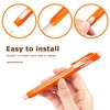 Retractable Mechanical Eraser Pen, Pen-Style Erasers Assorted Color, 4 Pack