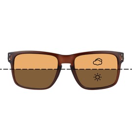 Fortis Eyewear Bays Polarisierte Angel-Sonnenbrille Blendschutz Wickelbrille ideal für Sport, Braun