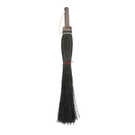 Lehman's Amish Fireplace Hand Broom, Durable Oak Handle and Black Broomcorn Bristles for Efficient Ash and Debris Cleanup