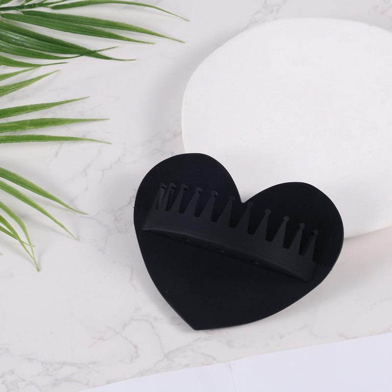 BOXOB Hair Catcher Shower Wall, Heart Shape Shower Hair Grabber