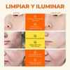 Aclarante Manchas Poros Acné Grasa Pads Cúrcuma Kójico 50pz