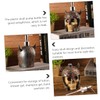 BIUDECO 300ml Refillable Skull Shape Bottle for Body Lotion Shower