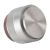 Coffee Distributor Tamper Constant Pressure 304 Stainless Steel Wood Handle