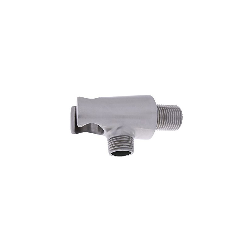 Stainless Steel Wall Connection Elbow with Shower Holder / Connection