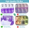 Shintop Am Pm Pill Organizer 7 Day, Push Button Weekly