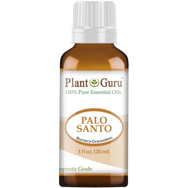 Palo Santo Essential Oil (Holy Wood) 30 ml. / 1 oz. 100% Pure Natural Undiluted Therapeutic Grade Bursera Graveolens Extract