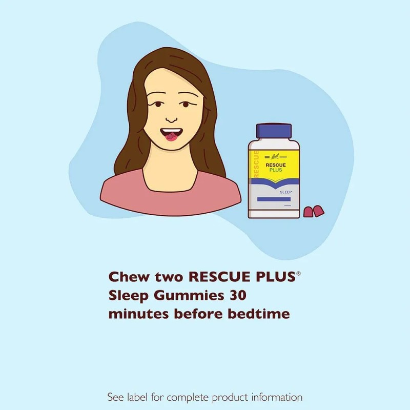 Bach Rescue Plus Gomitas Melatonina 5mg Unidades