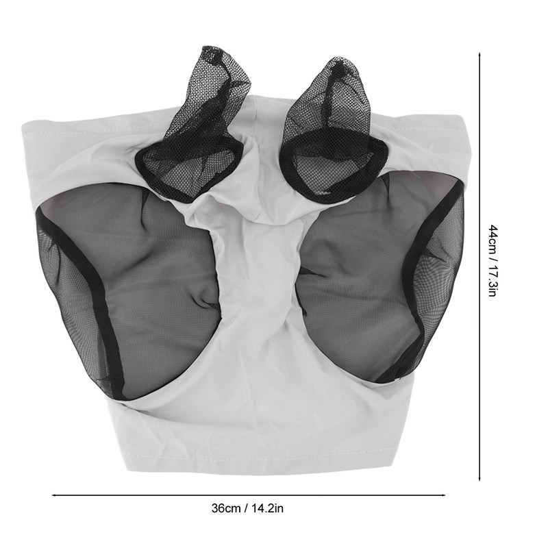 Horse Fly Mask, Adequate, Breathable Fabric, Wide Applications, with Ears,