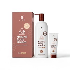 B Life Company  Crema Corporal Extrahidratante  Aroma natural de karit y almendras dulces  Apto Para Todo Tipo de Piel  Sin Parabenos  Natural Body...