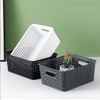 Plastic Storage Baskets 6 Pack,Small Pantry Organization and Storage,Basket Household