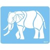 PME SA11 JEM Elephant Stencil, Blue